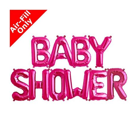 Pink Baby Shower Foil Banner – Ichhya Store