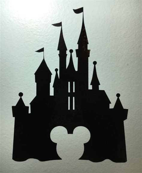 Disney Castle Disney wall decal sticker vinyl decal vinyl | Etsy