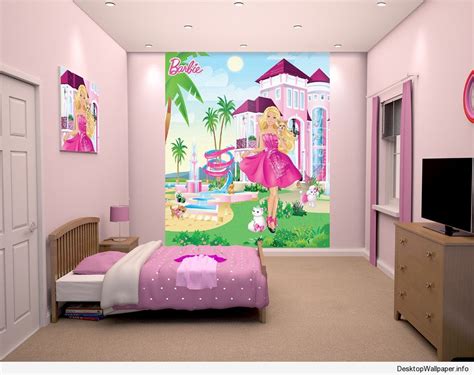 Barbie Wallpaper For Kids Room