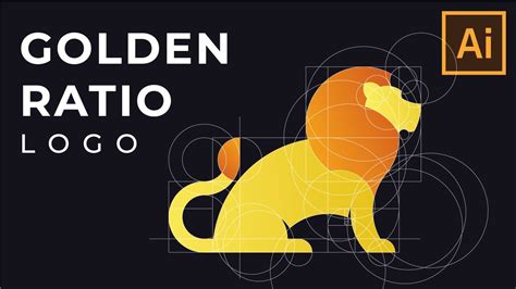 How to Design a Logo with Golden Ratio | Lion - YouTube