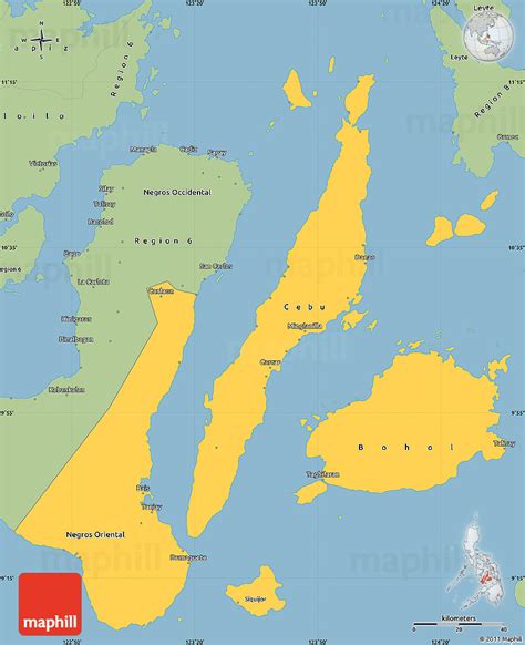 Philippines Region 11 Map