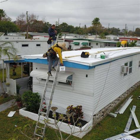 Mobile Home Roof Over | TPO Roofing for Manufactured Homes