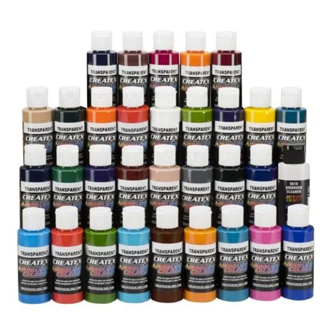 Createx Illustration Color Wheel Set 18 τεμαχίων 60ml - AIRBRUSHSTUDIO