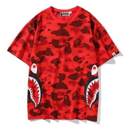 Red BAPE Shirt - BAPE Hoodie