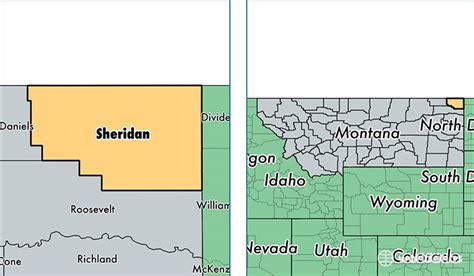 Sheridan County, Montana / Map of Sheridan County, MT / Where is ...