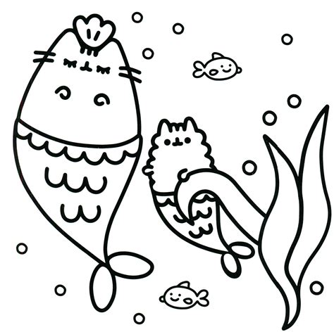 Pusheen Coloring Pages - Best Coloring Pages For Kids