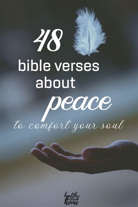 48 Bible Verses About Peace to Comfort Your Soul