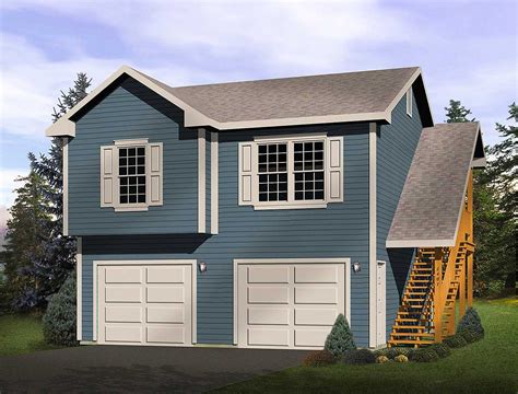 Two Car Garage With Apartment Floor Plans - floorplans.click