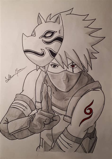 Kakashi drawing | Kakashi Hatake Amino