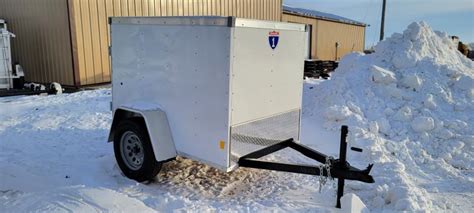 2023 Interstate 1 Trailers 4x6 Cargo / Enclosed Trailer | 51 Trailer ...