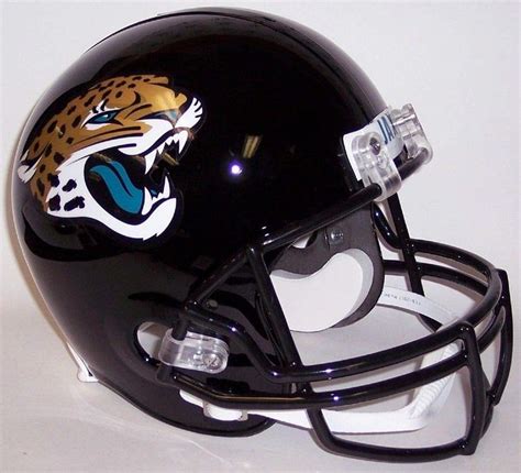 Jacksonville Jaguars Helmet Riddell Replica Full Size VSR4 Style 2018 ...