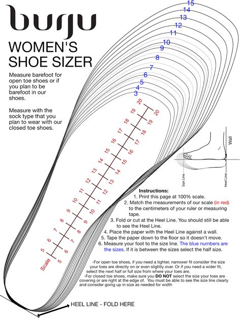 Printable Shoe Size Chart Width Awesome Printable Shoe Size Chart Women ...