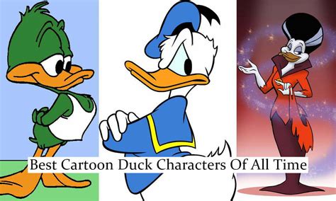 20 Best Cartoon Duck Characters Of All Time