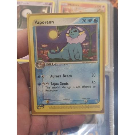 Vaporeon - Pokemon Card | Shopee Philippines