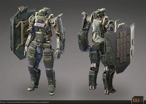 ArtStation - Concept of military robot