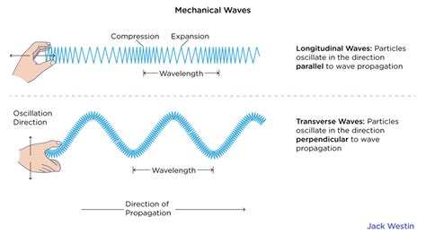 Transverse And Longitudinal Waves Wavelength And Propagation Speed ...