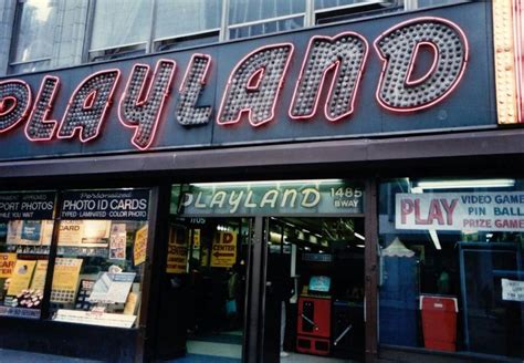 Playland (amusement center) 1485 Broadway at 42nd Street. Photo taken ...