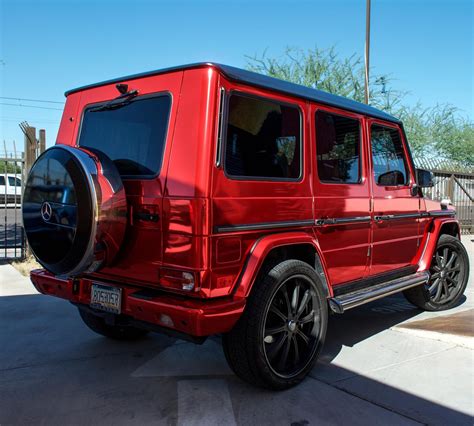 G Wagon Matte Black Red Interior - Matte Red Mercedes G Class ...