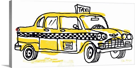 New York City Taxi Cab Wall Art, Canvas Prints, Framed Prints, Wall ...