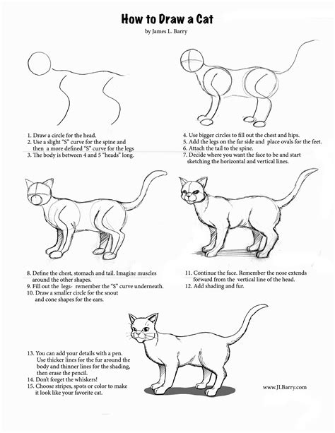 How to Draw a Cat | James L. Barry