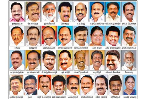 The list of 34 Tamil Nadu ministers headed by MK Stalin was released ...