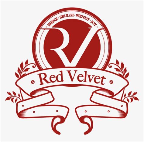 Amazing Logos Of Kpop Groups - Red Velvet Logo Png Transparent PNG ...