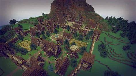 Files download: Medieval city minecraft map download