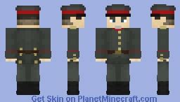 [WW1] German Officer Minecraft Skin