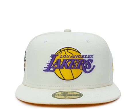 NEW ERA CAPS Los Angeles Lakers Chrome 59FIFTY Fitted Hat 70714870 ...