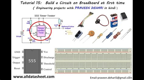 Simple Circuit On Breadboard