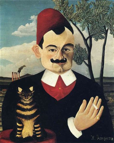 Portrait of Pierre Loti, c.1891 - Henri Rousseau - WikiArt.org