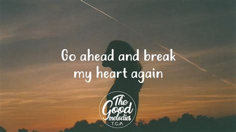 Finneas - Break My Heart Again (Lyrics) Chords - Chordify