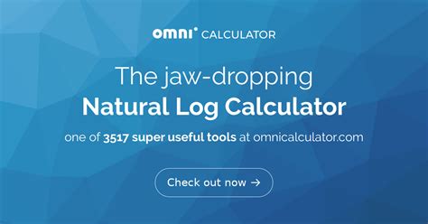 Natural Log Calculator