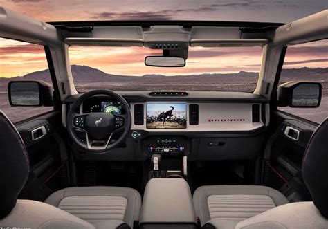 2022 Ford Bronco Raptor Interior