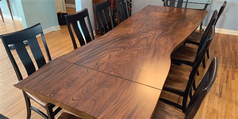 Residential Interior - American Elm Dining Table - Wood From The Hood