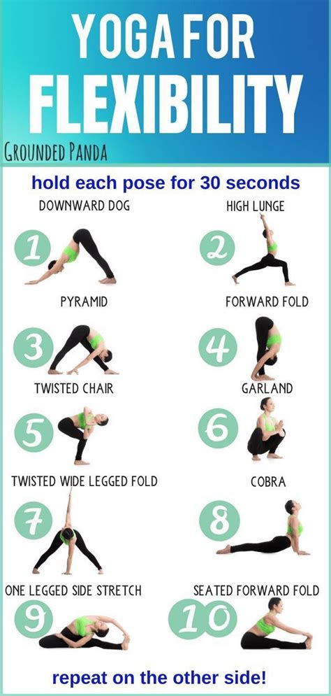 10 Minute Beginner Yoga Routine for Flexibility (+ Free PDF) | Yoga ...