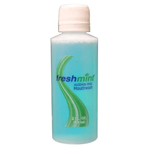 Freshmint Alcohol Free Mouthwash - 2 oz - Your Shopping Depot