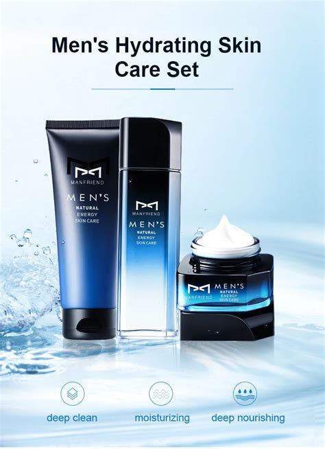 Custom Oem Mens Skin Care Products Face Cleanser Moisturizing Hydrating ...