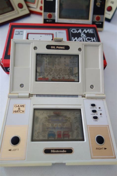 Nintendo Game Watch collection - Oil Panic | Handheld video games, Mini ...