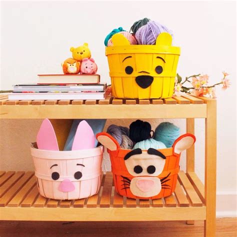 Adorable Winnie The Pooh Easter Baskets DIY! | Chip and Company in 2021 ...