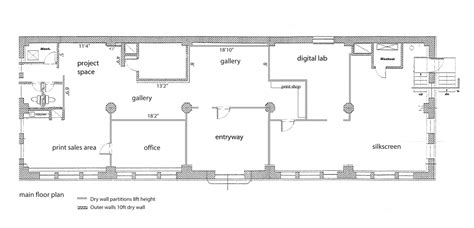 Artist Studio Floor Plans - The Floors