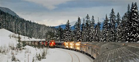 Canada by train in winter reveals dazzling Great White North - Los ...