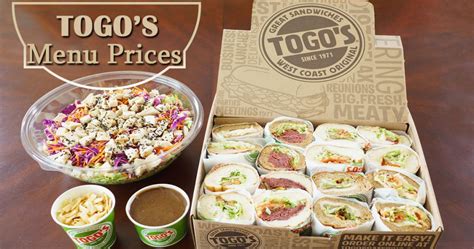 Togo's Menu Prices - Meatiest and Tastiest Sandwiches at Low Price