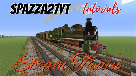 Minecraft Steam Locomotive Tutorial - Bukalah e