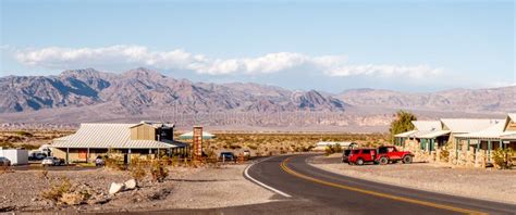 Street View in Stovepipe Wells at Death Valley - BEATTY, USA - MARCH 29 ...