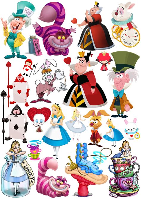 various cartoon characters are grouped together to form a collage on a ...