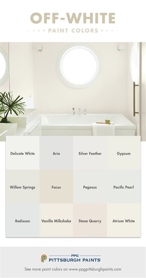 Whites Collection | White paint colors, Off white paint colors, Best ...