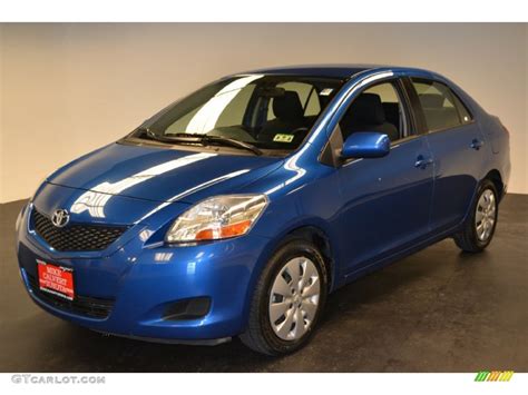 2010 Blue Streak Metallic Toyota Yaris Sedan #62758078 | GTCarLot.com ...