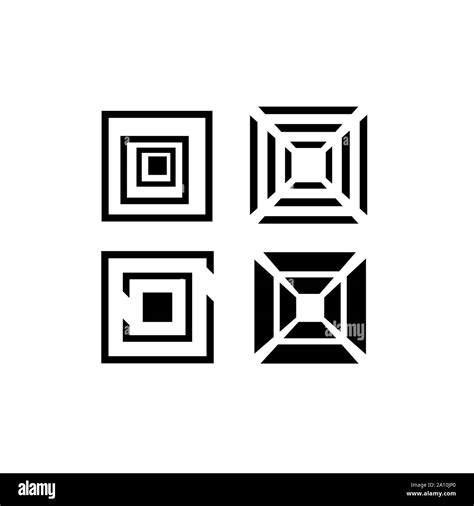 Geometric Shapes Logo Design