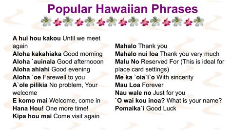 Web Server's Default Page | Hawaiian phrases, Hawaiian quotes, Hawaiian ...